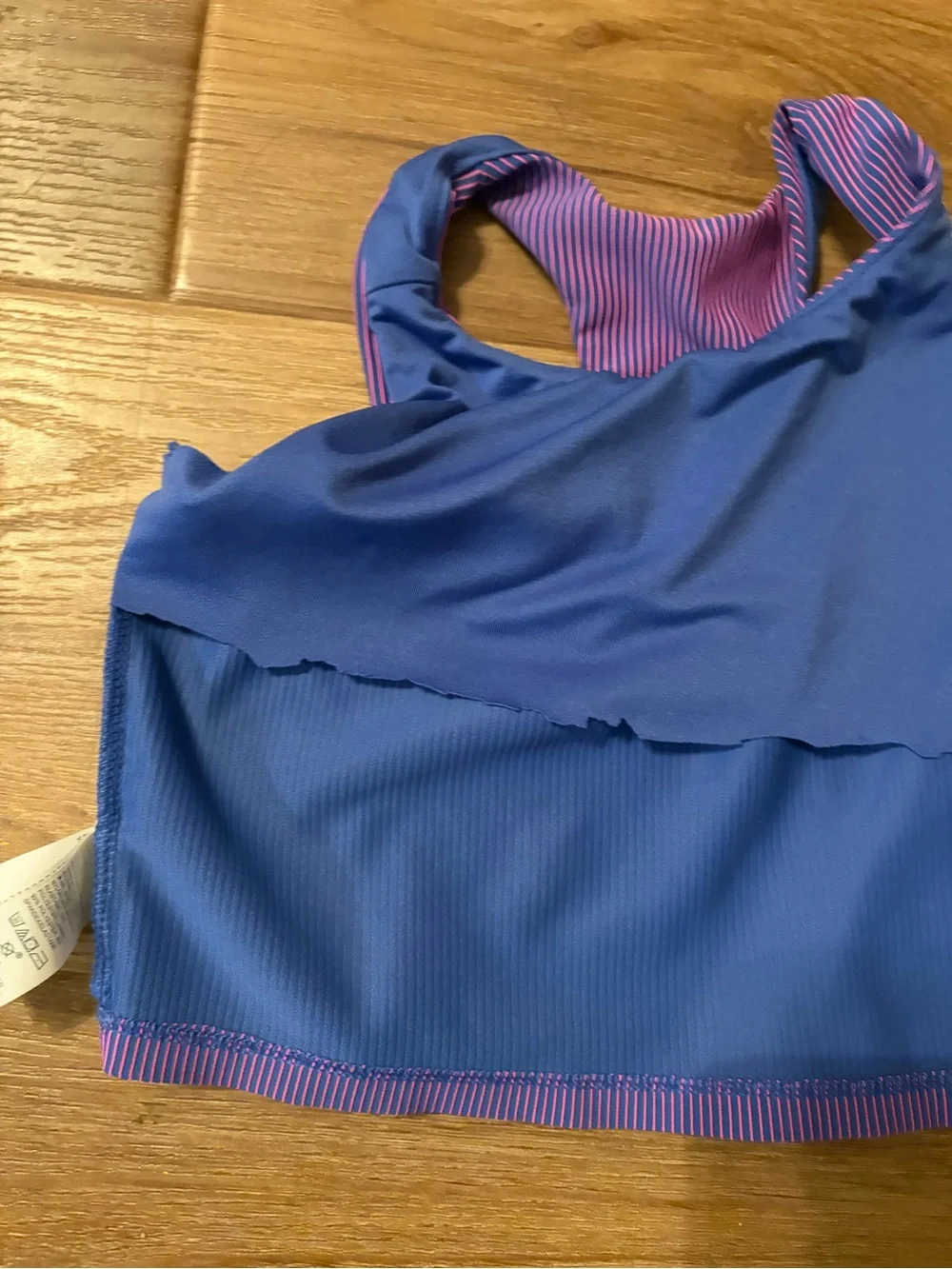 Old Navy Pink and Blue Girls Two-Piece powersoft Set